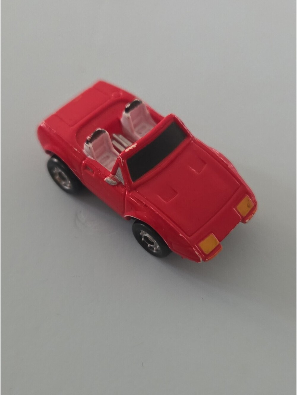 Vintage Machines Micro Action Magnifiers Chevy Corvette Convertible Red Funrise